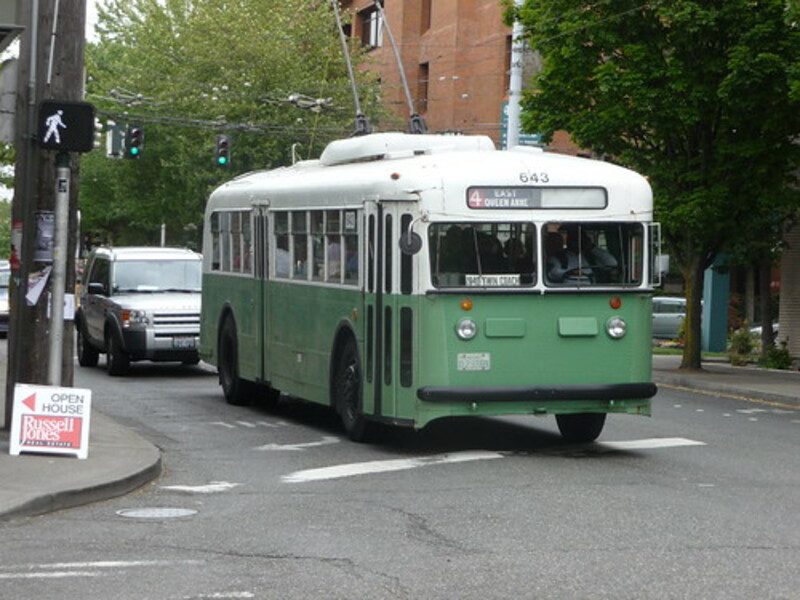 Old Seattle City Buses