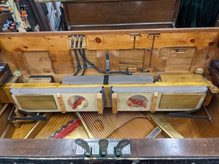 Hamilton Player Piano Restoration: Bellows