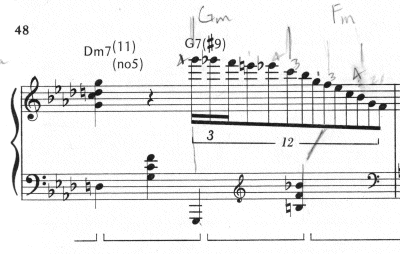 1st measure of page 48