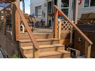 Completion: East Steps of the Deck