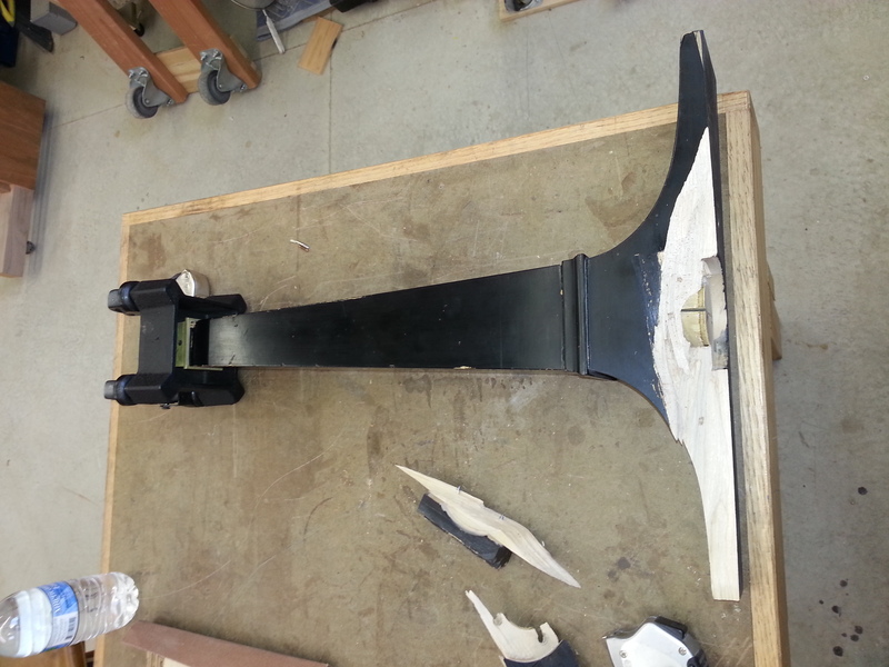Grand Piano leg repair