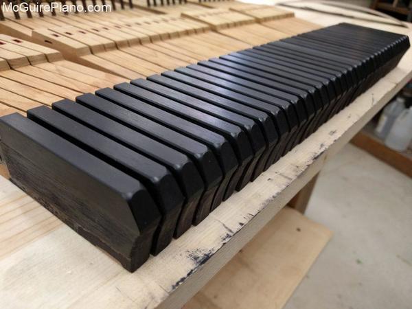 New sharps for piano keys