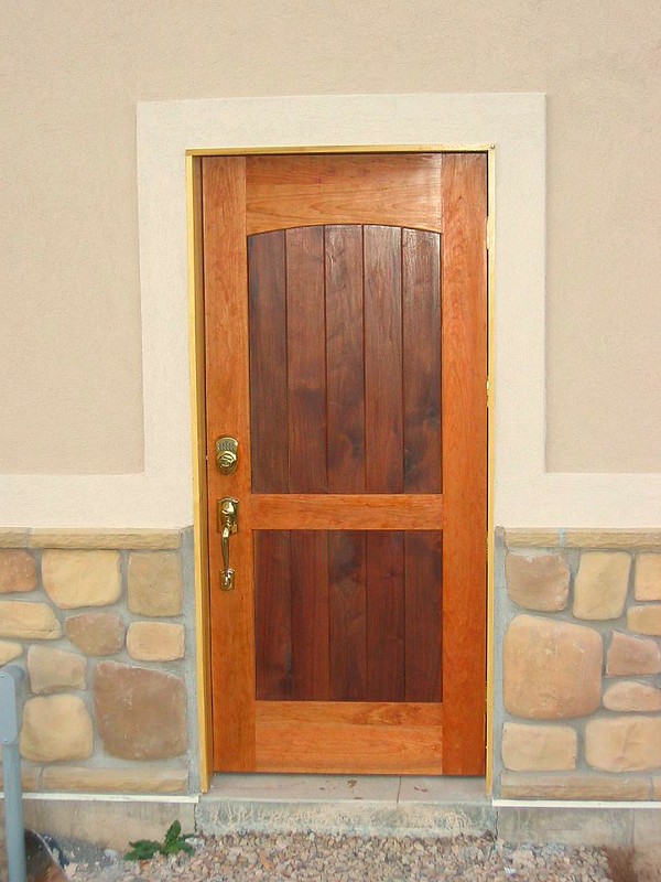 Woodshop door