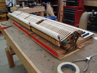 1920's Baldwin Baby Grand Reconditioning