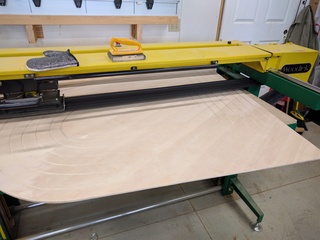 Stieff Rebuild - Soundboard tapering and ribs