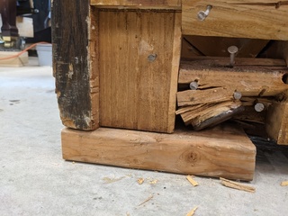 Repairing the Bottom Beam of an Upright Piano